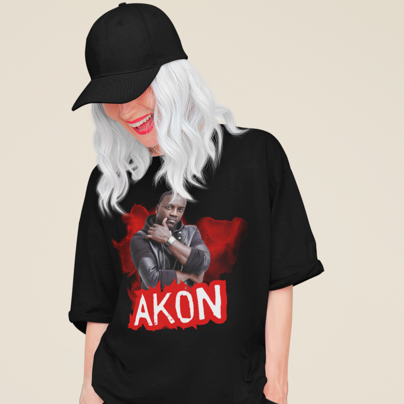 Camiseta Básica Akon Aesthetic