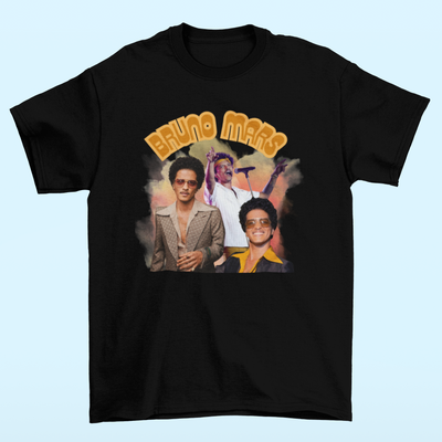 Camiseta Básica Bruno Mars 2024 Show