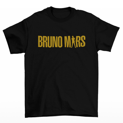 Camiseta Básica Bruno Mars Logo