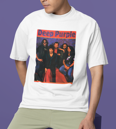 Camiseta Básica Deep Purple Band