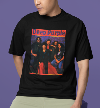 Camiseta Básica Deep Purple Band