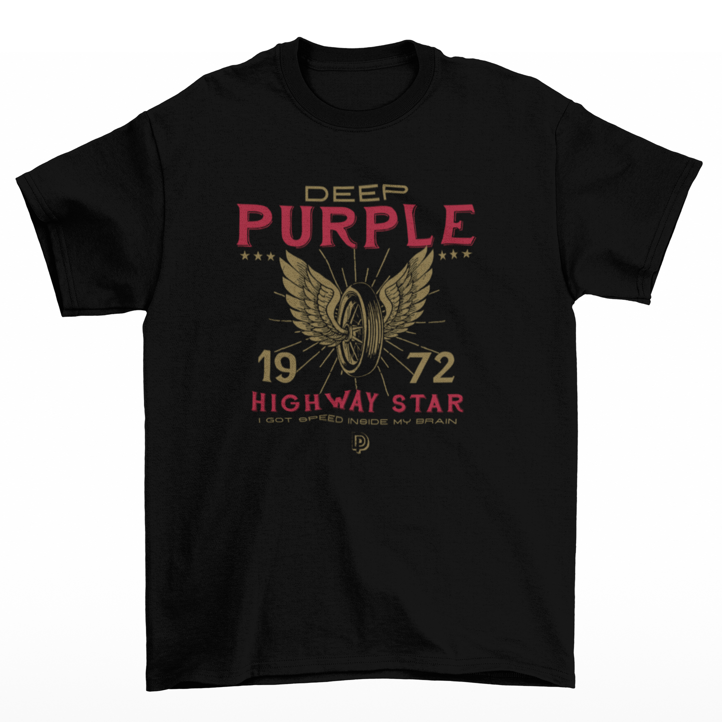 Camiseta Básica Deep Purple Highway Star