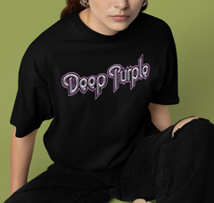 Camiseta Básica Deep Purple Logo Band