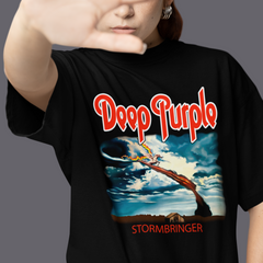 Camiseta Básica Deep Purple Stormbringer