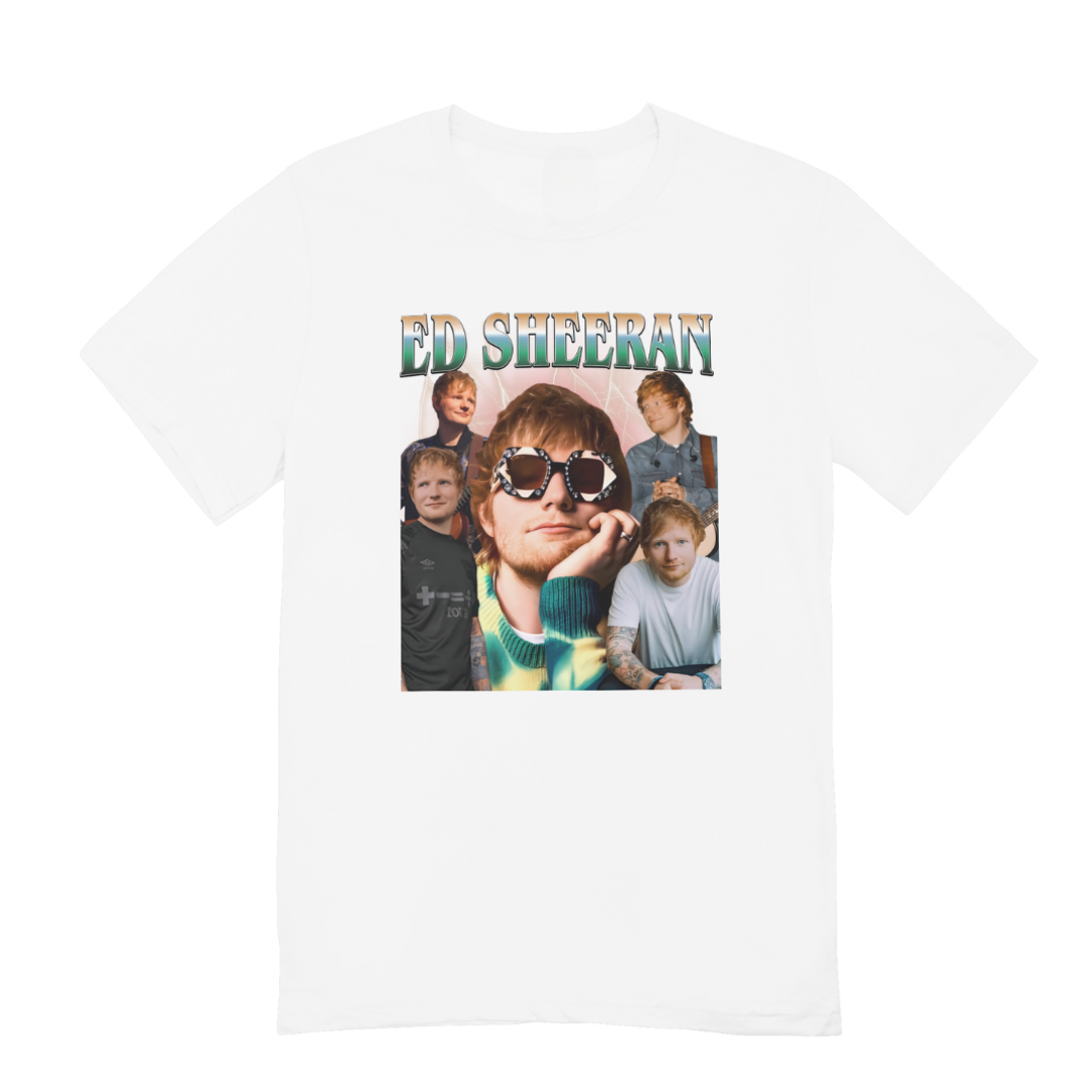 Camiseta Básica Ed Sheeran Tour 2024