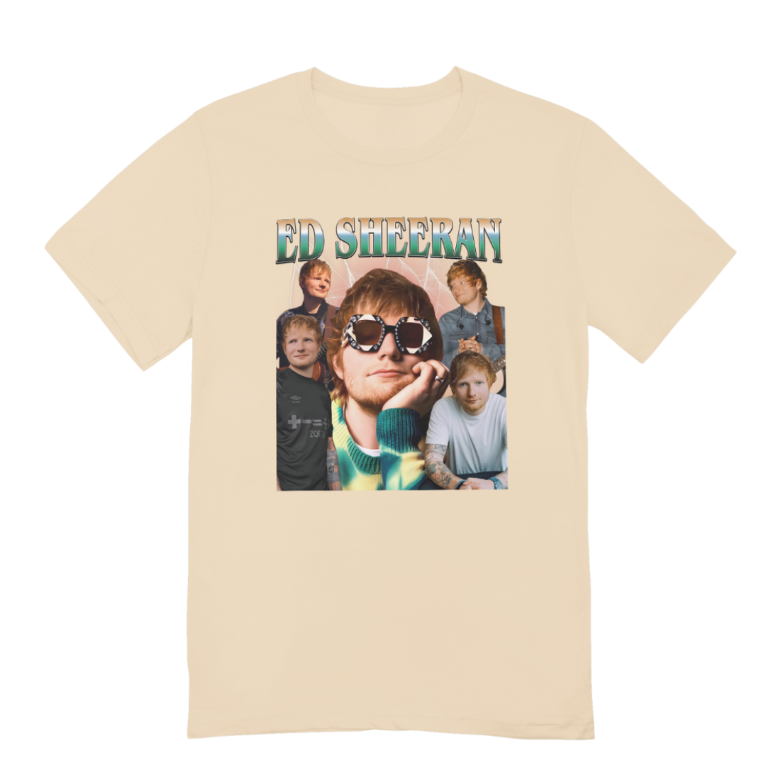 Camiseta Básica Ed Sheeran Tour 2024