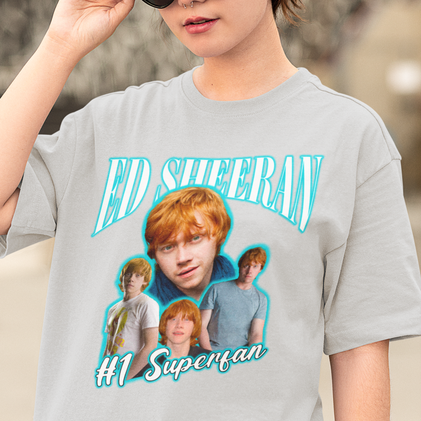 Camiseta Básica Ed Sheeran #1 Superfan