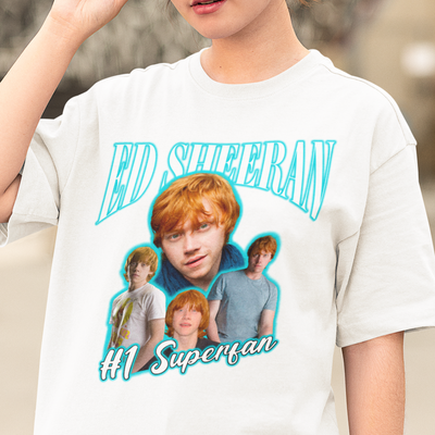 Camiseta Básica Ed Sheeran #1 Superfan