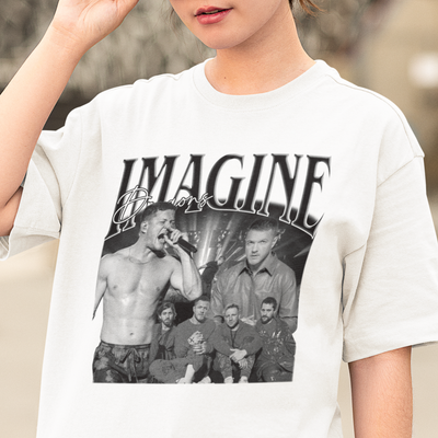 Camiseta Básica Imagine Dragons Aesthetic