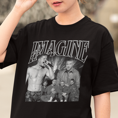 Camiseta Básica Imagine Dragons Aesthetic