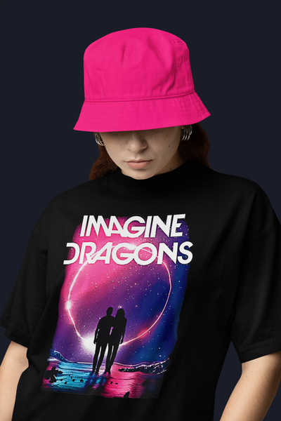 Camiseta Básica Imagine Dragons Evolve World Tour Vintage