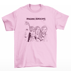 Camiseta Básica Imagine Dragons Night