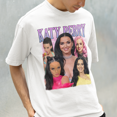 Camiseta Básica Katy Perry Graphic