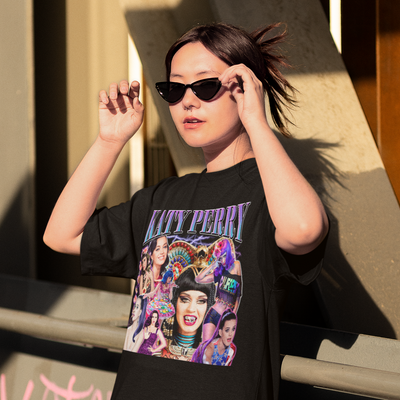 Camiseta Básica Katy Perry Las Vegas