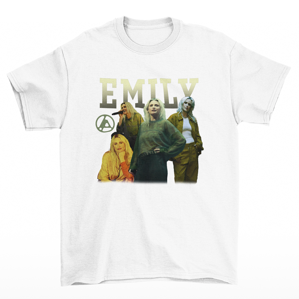 Camiseta Básica Emily Linkin Park - branco