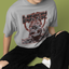 Camiseta Básica Hot Rock Linkin Park - cinza