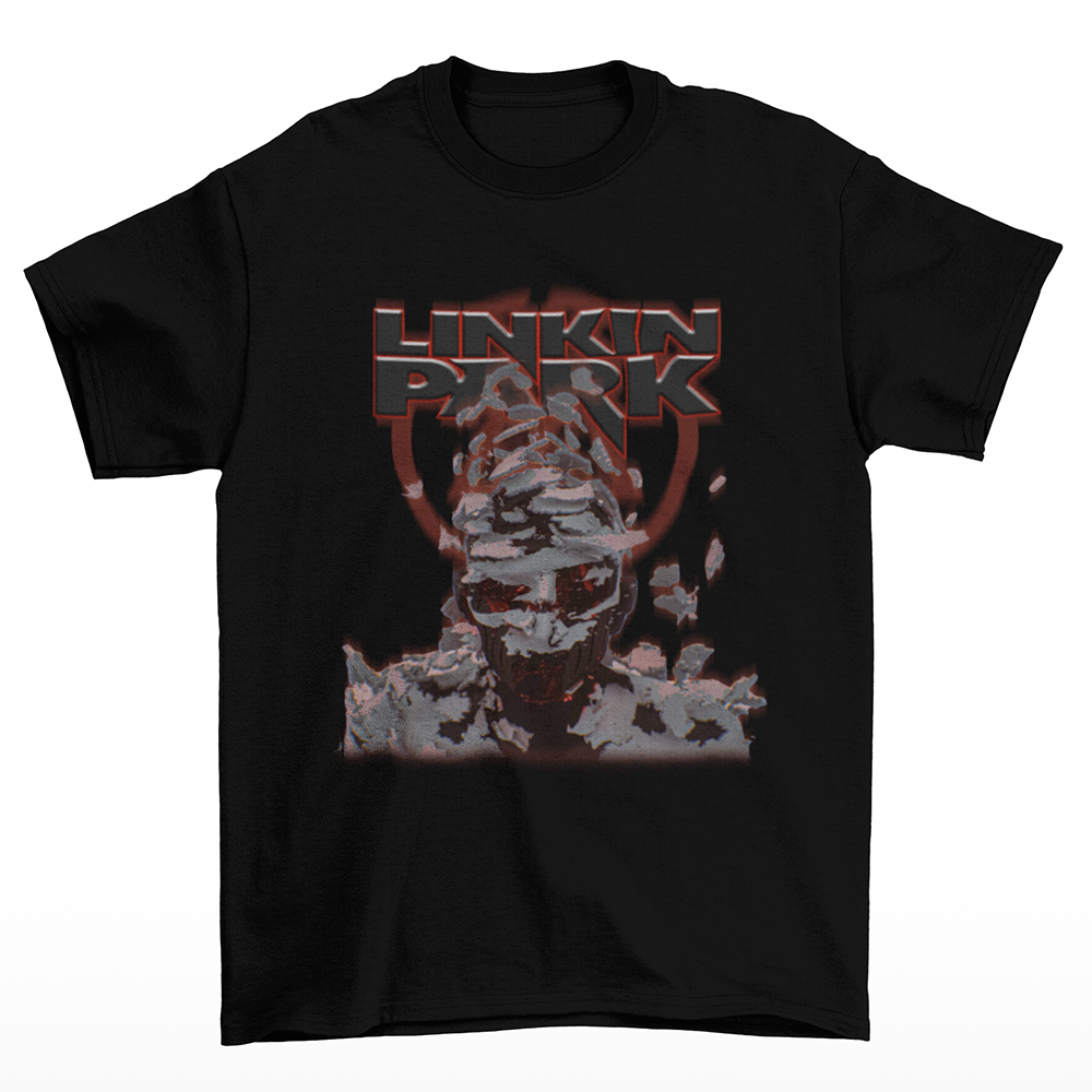 Camiseta Básica Hot Rock Linkin Park - preto