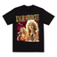 Camiseta Básica Kylie Minogue Retro - Preto