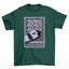 Camiseta Básica Lady Gaga Disease Poster Verde 