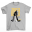 Camiseta Básica Lady Gaga Joker Dance Cinza 