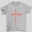 Camiseta Básica Lady Gaga Mayhem- cinza