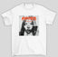 Camiseta Básica Lady Gaga Mayhem Alternative Cover- branco