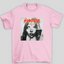 Camiseta Básica Lady Gaga Mayhem Alternative Cover- rosa bebe