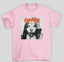 Camiseta Básica Lady Gaga Mayhem Alternative Cover- rosa bebe