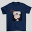Camiseta Básica Lady Gaga Mayhem Cross- azul-marinho