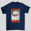 Camiseta Básica Lady Gaga Mayhem Eye- azul-marinho
