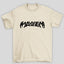 Camiseta Básica Lady Gaga Mayhem Logo- pérola