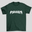 Camiseta Básica Lady Gaga Mayhem Logo- verde