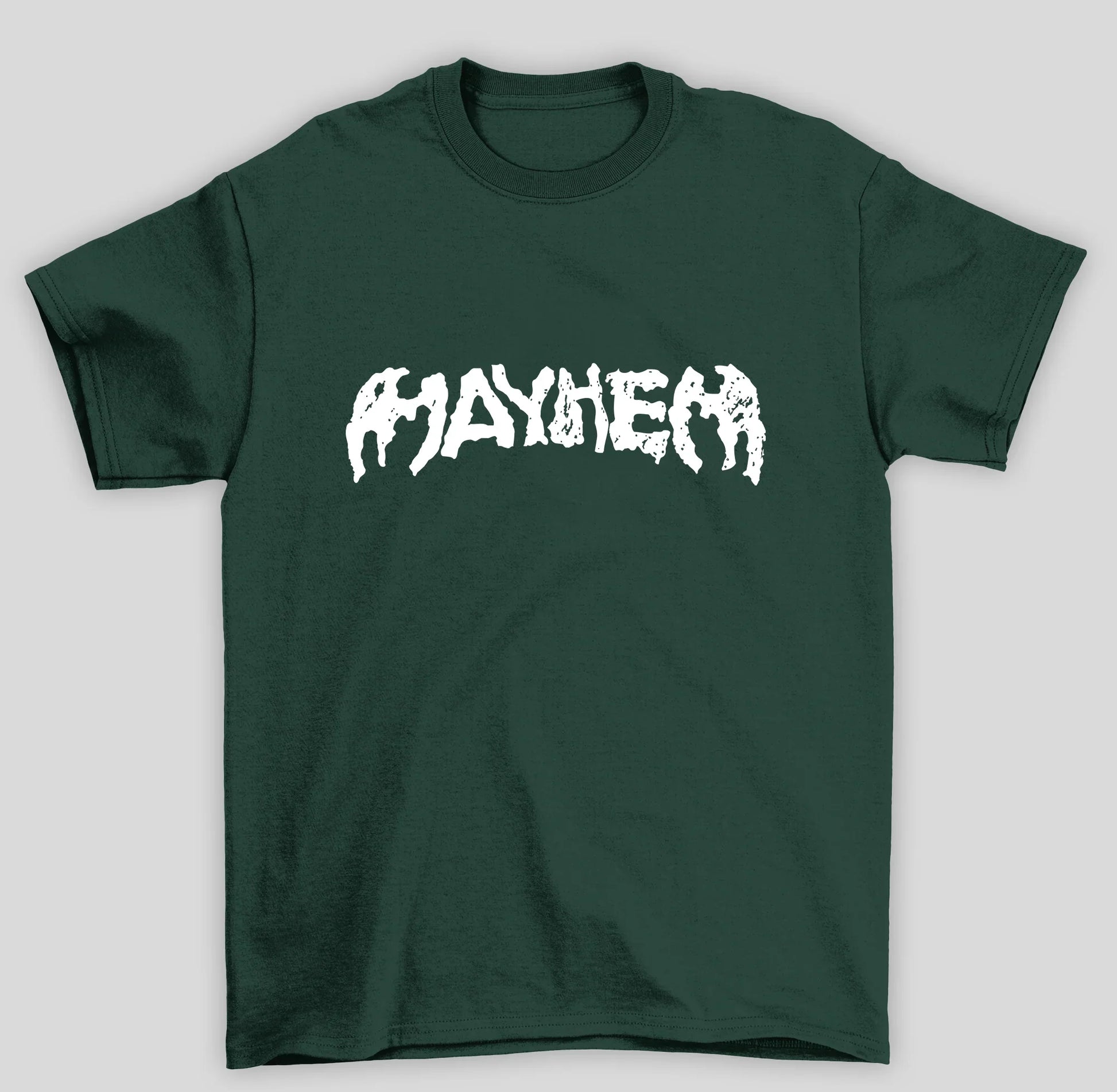 Camiseta Básica Lady Gaga Mayhem Logo- verde
