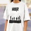 Camiseta Básica Linkin Park Band Retro - branco