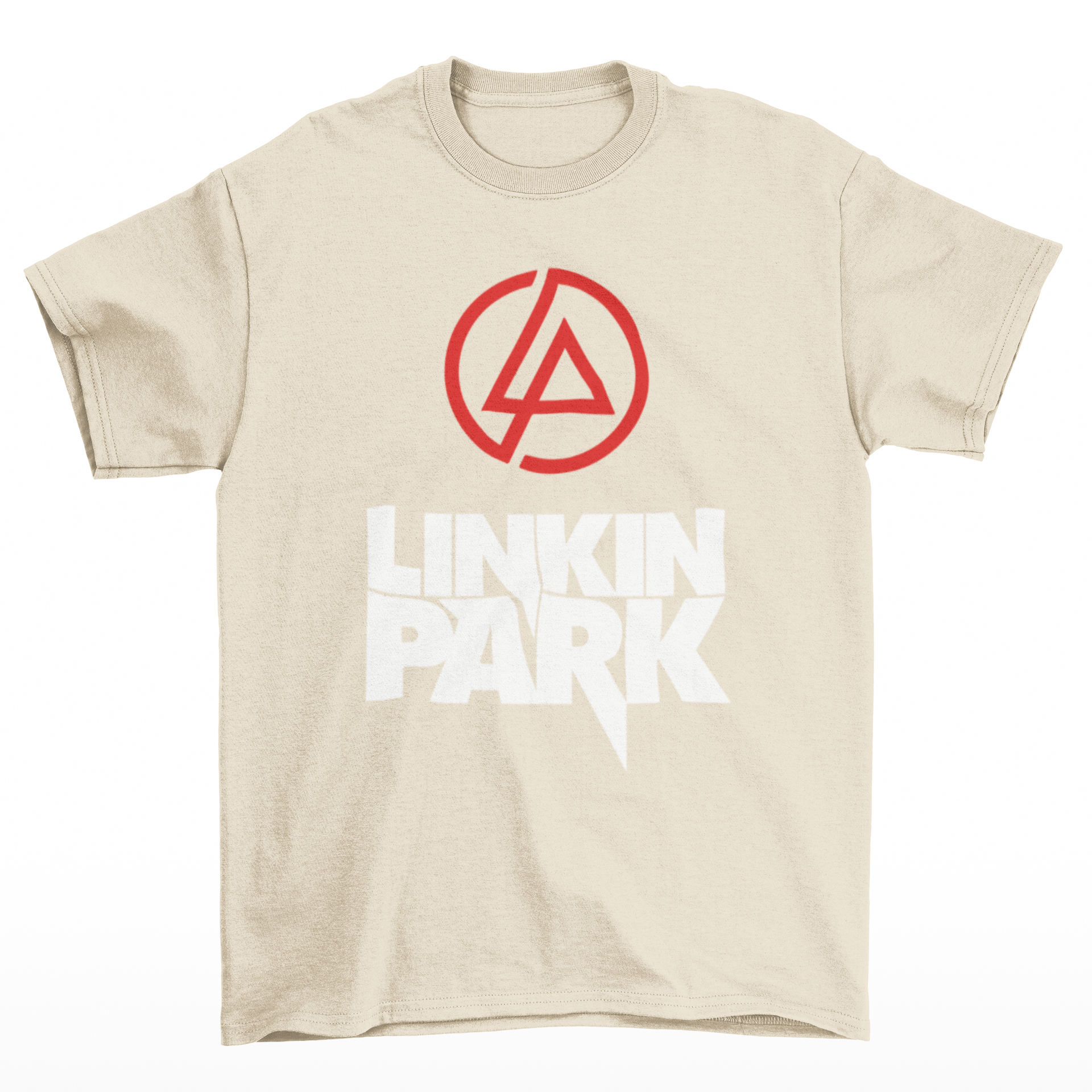 Camiseta Básica Linkin Park Banda - pérola
