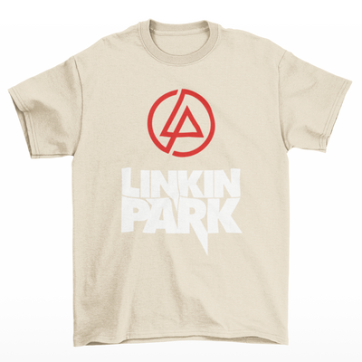 Camiseta Básica Linkin Park Banda - pérola