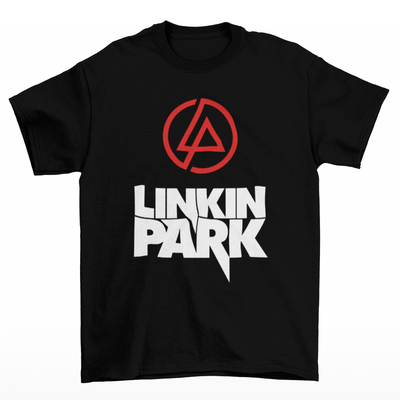 Camiseta Básica Linkin Park Banda - preto