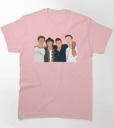 Camiseta Básica McFLY Draw - rosa bebê