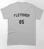 Camiseta Básica McFLY Fletcher 85 - cinza