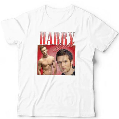 Camiseta Básica McFLY Harry Judd - branco