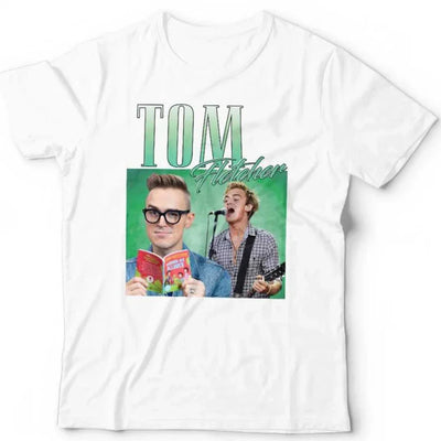 Camiseta Básica McFLY Tom Fletcher - branco