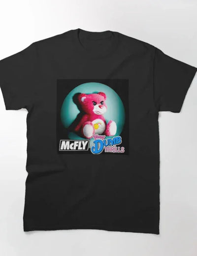 Camiseta Básica McFLY Young Dumb Thrills - preto