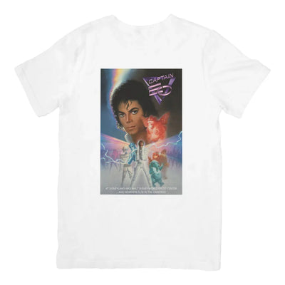 Camiseta Básica Michael Jackson Captain EO - branco