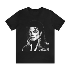 Camiseta Básica Michael Jackson King Of Pop
