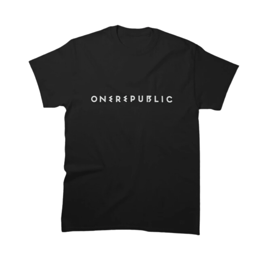 Camiseta Básica OneRepublic Logo - preto