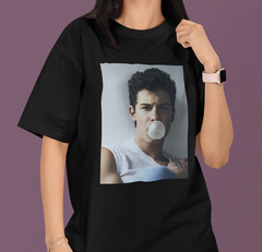 Camiseta Básica Shawn Mendes Bubble