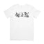 Camiseta Básica Sia Name Flowers-BRANCO