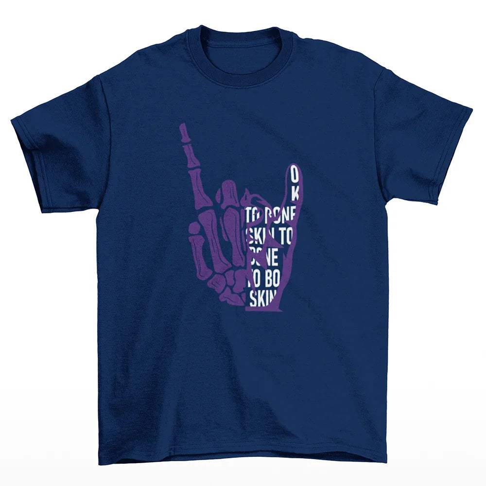 Camiseta Básica Skin To Bone Linkin Park - azul-marinho