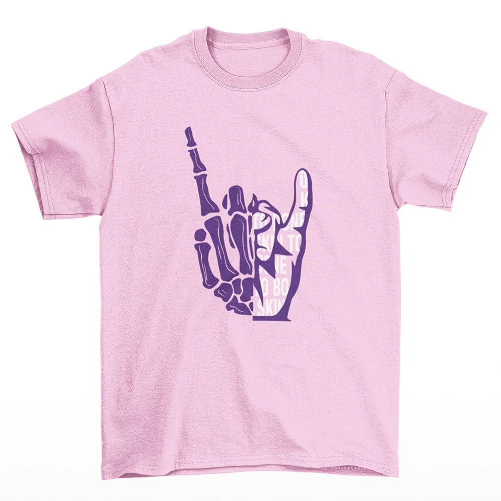 Camiseta Básica Skin To Bone Linkin Park - rosa bebê