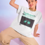 Camiseta Básica The Weeknd Aesthetic - branco